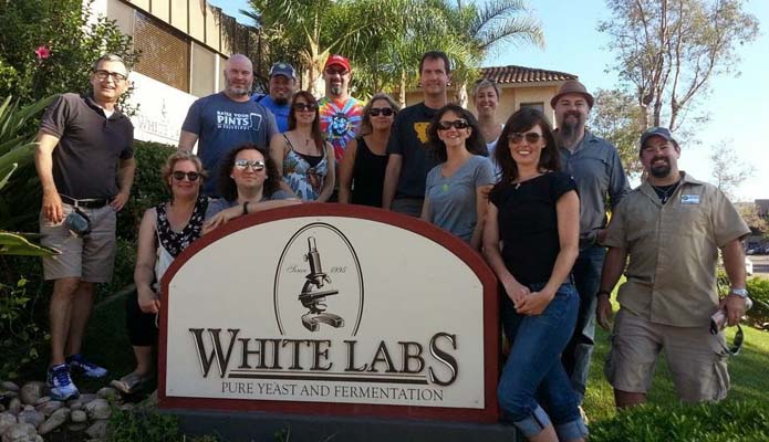 14 people outside of white labs yeast manufacturer