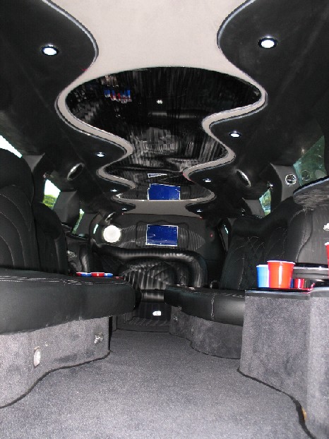 Escalade Limo Interior