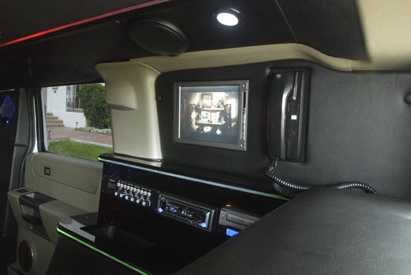 Hummer Limo Interior