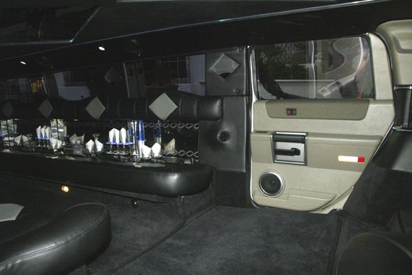 Hummer Limo Interior