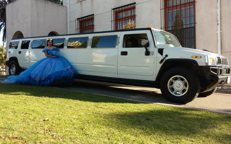 young-woman-quinceana-birthday-with-white-hummer-limo-san-diego