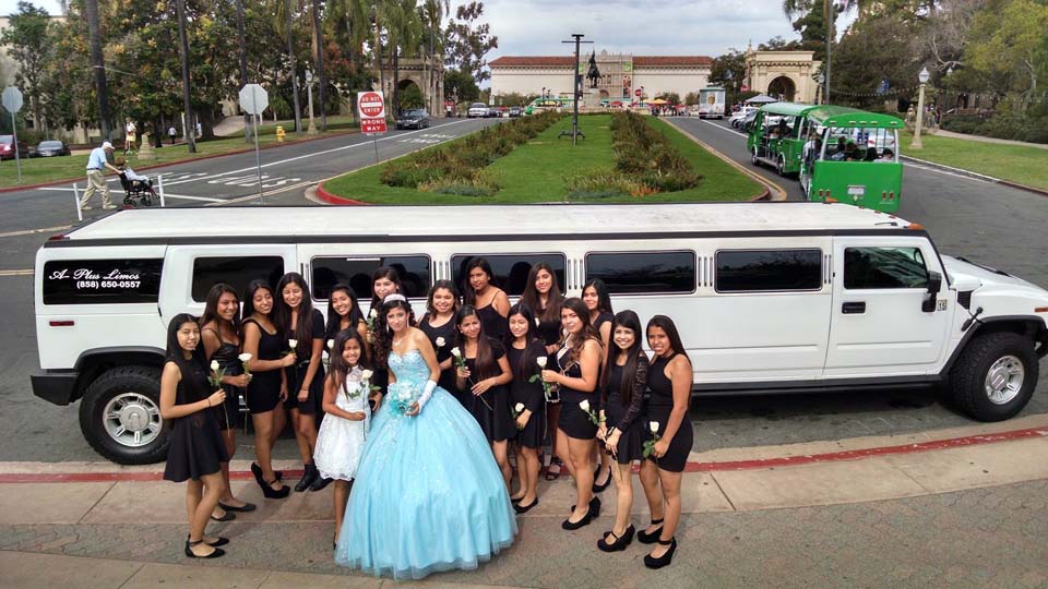 several teen women celebrating a birthday party in balboa park