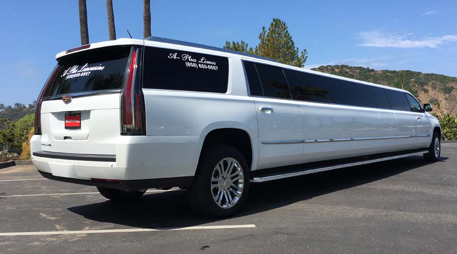 200 Inch Escalade Limo in San Diego