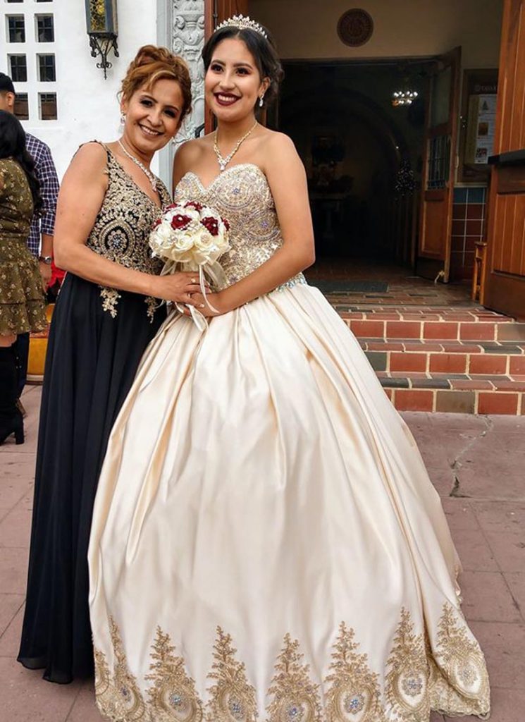 mom and daughter celebrating quince san diego
