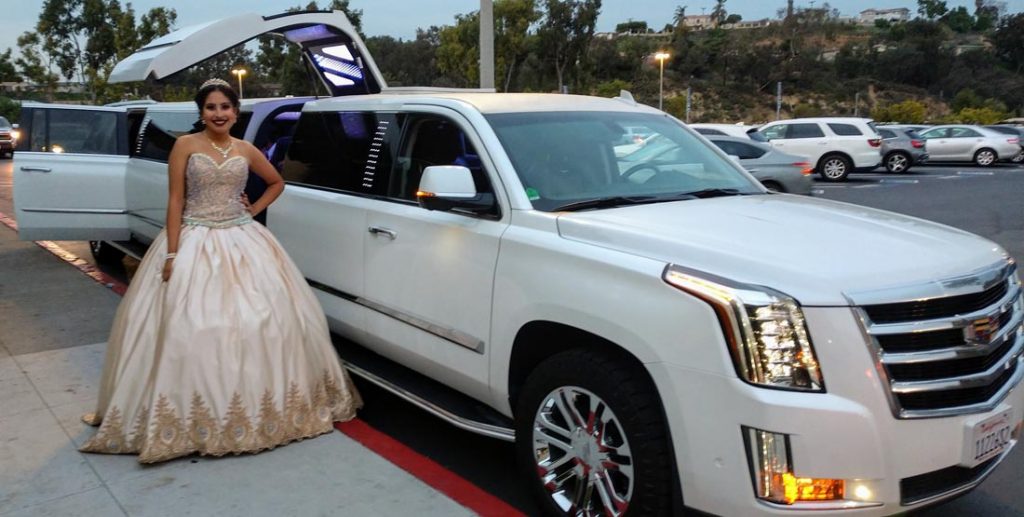 young latina celebrating her quince in san diego
